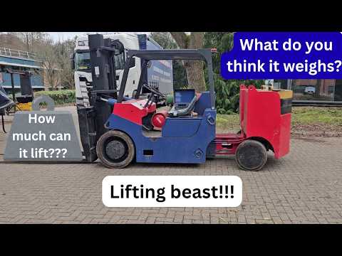 Massive Forklift, we found this Versa Lift collecting from an auction, what a beast at heavy lifting
