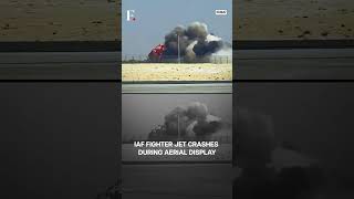 Indian Air Force Fighter Jet LCA Tejas Crashes In Dubai | N18G