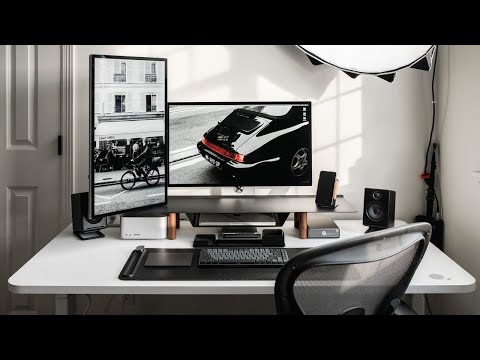 Ultimate Desk Setup Makeover | Work From Home | Charcoal Desk