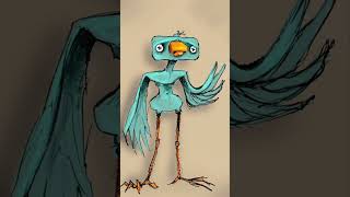 Doorknob Bird #pareidolia #processart #artprocess #timelapse #arttimelapse #birds #birdart