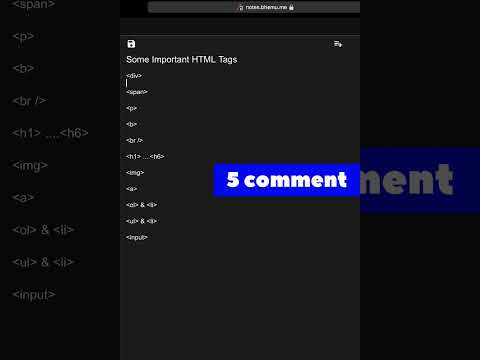 Difference between Div and Span Tags |  @CodingWithBhemu #html #html5