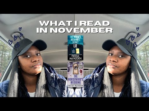 What I Read In November 📚🤎| Monthly Wrap Up