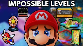 The Most DIFFICULT Level in EVERY Mario Game
