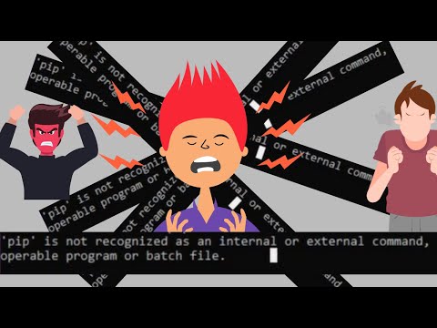 'pip' is not recognized as an internal or external command | developersonline