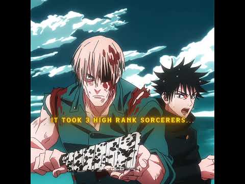 「 Toji Solos Dragon 💀 」『 Jujutsu Kaisen Edit 』 #shorts #jujutsukaisen #gojo #toji