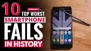 10 Worst Smartphone Fails In History | Epic Smartphone Fails | Infomance
