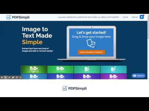 How To Convert Images To Text @ PDFSimpli.com