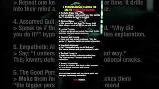 The FBI Interrogation Trick That Makes Anyone Confess (Psychology Hack)...