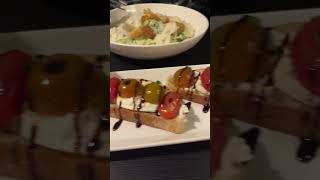 New Italian restaurant 💕 #foodsampling #foodtasting #shorts #subscribe