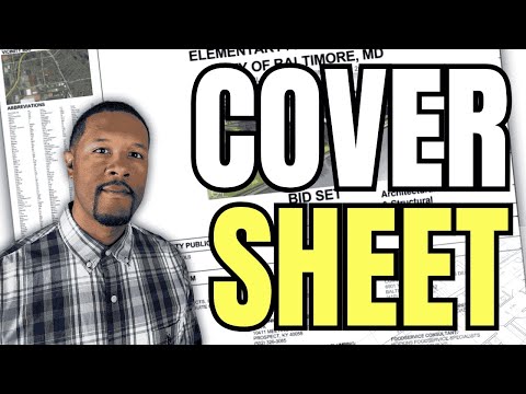 How to Read a Construction Cover Sheet (Start Here First!)