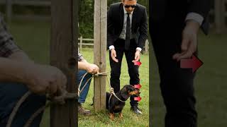 Showing Kindness: Mysterious Man Rescue a Bound Dog | Real-Life Moment