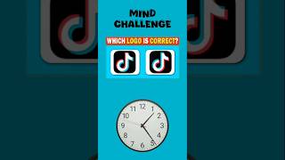 which logo is correct ? #mindchallenge #brainteaser #quizvideos #mindbendingquiz #puzzle