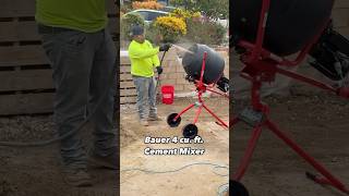 Bauer 4 cu. ft. Cement Mixer | Harbor Freight
