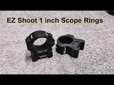 EZshoot 1 inch Scope Rings - High Value Scope Rings Ep. 01