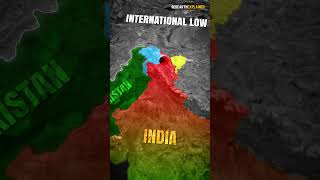The World’s Most Controversial Maps Pakistan Explained #pakistan #geopolitics #shorts