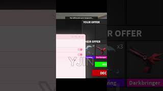 NEW mm2 Trade Scam Script ｜ Yjin Hub ｜ #shorts #mm2script #roblox