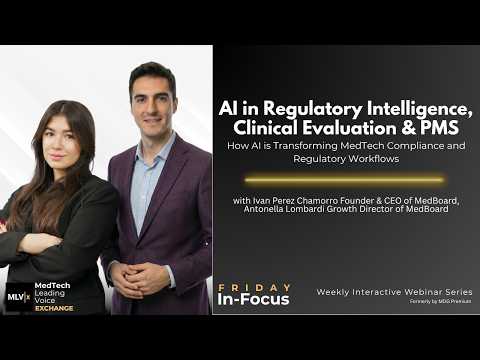 AI in Regulatory Intelligence, Clinical Evaluation & PMS