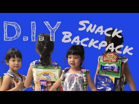 DIY Snack Backpack | Fun at Home
