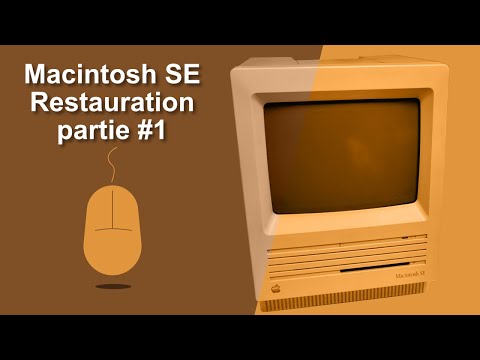 Restauration d'un Macintosh SE part 1