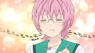 斉木楠雄のΨ難 2 [ 学校はサイキの地獄です ] サイキは女の子に変身してコーヒーゼリーを食べる|| Saiki Best Funny #109