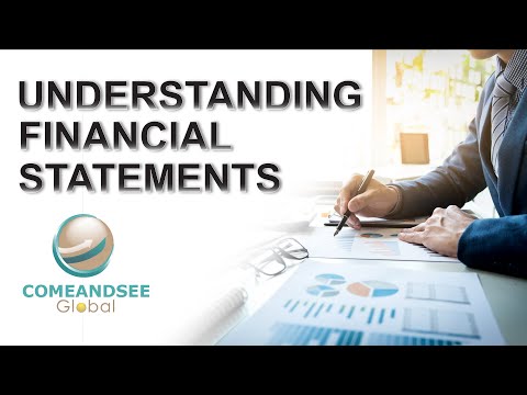 UNDERSTANDING FINANCIAL STATEMENTS 101