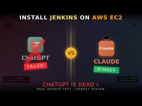 ChatGPT FAILED But Claude SOLVED It — Install Jenkins on AWS EC2 (Real Test)