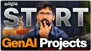 (3 GenAI PORTFOLIO Projects 🤯) Step by Step Explanation in Tamil | AI Coach John