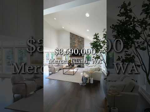 [Part 1] POV: Tour this 4,705 SF 7 BD Mercer Island Luxury Home in 108 Seconds!