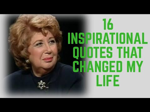 16  INSPIRATIONAL QUOTES THAT CHANGED MY LIFE.