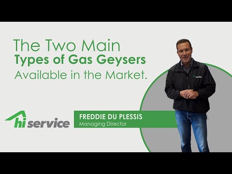 The Two Main types of gas geysers available in the South African market