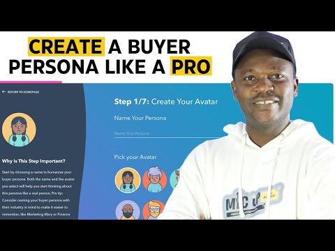 Learn To Create A Buyer Persona With Hubspot Template
