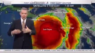 (WTVJ) News 6 at 4pm - Hurricane Matthew Open (October 4, 2016)