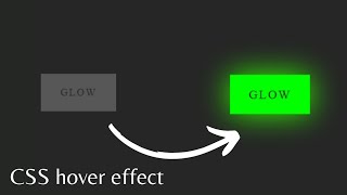 How to use neon hover effect on link button with html & css @csd1447