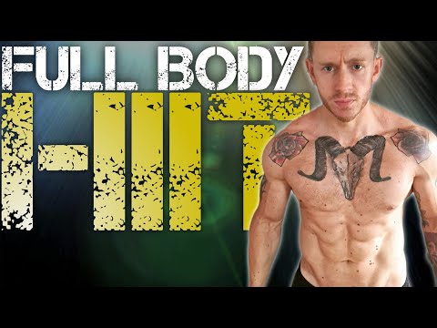 40 Min FULL Body HIIT Workout No Equipment