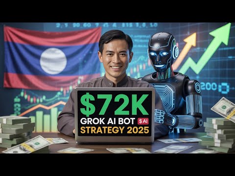 🇱🇦 Quotex Laos Trader | How I Made $72K in Quotex Using Grok AI Bot | Binary Strategy 2025