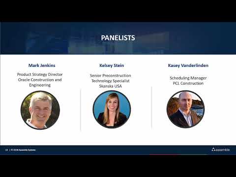 Webinar: How BIM Based Scheduling results in Improved Project Control