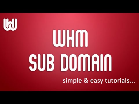 whm11 subdomain