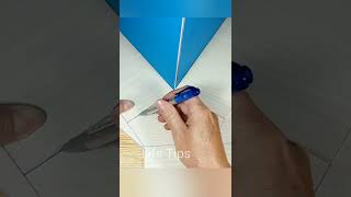 Tip for wood tiling in the Acute Angle. #lifetips #tilingtips #besttips #shorts #tiling #woodworking