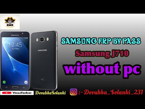 How To Remove Frp || J710F V.6.0.1 Frp by pass || Without pc  By pass Frp ||Samsung 6.0.1 Frp bypass