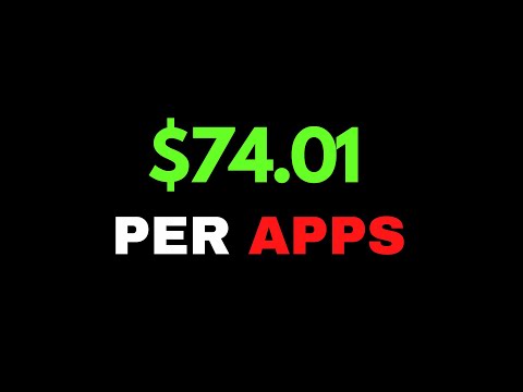 Earn $74 Per App! 🤑 Get Paid to Install Apps  | Make Easy Money Online in 2024