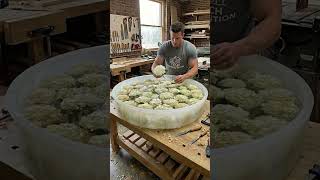 Casting White Hydrangeas in Resin