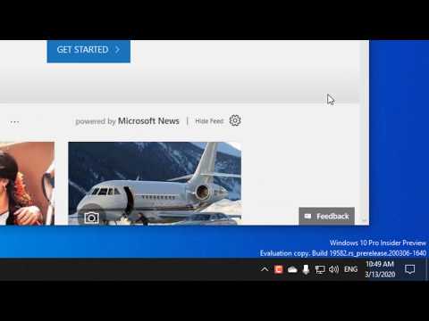 Windows 10 Insider Preview Build 19582.1001 to Windows Insiders in the Fast ring.