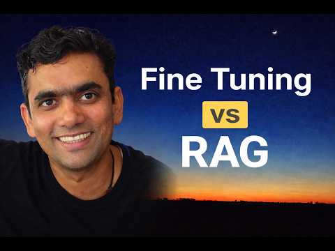 RAG vs Fine Tuning Explained in 5 Minutes | GenAI Architecture Every AI Engineer Must Know