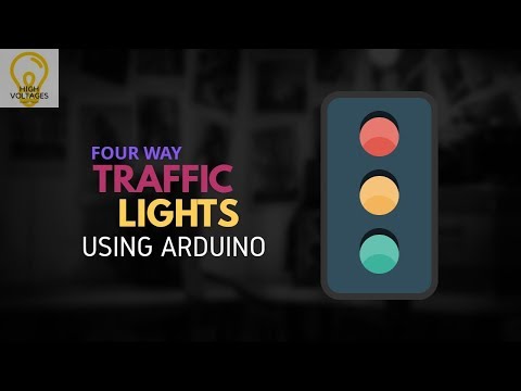 4-way traffic Lights using Arduino