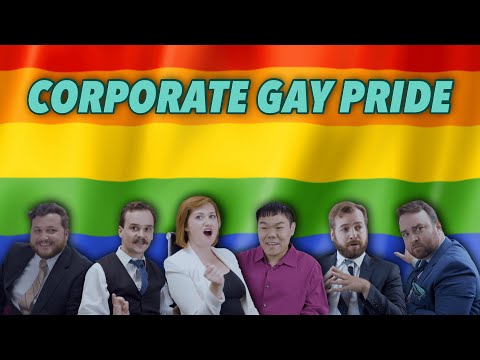 Big Corporations during Pride Month - A Comedy Sketch