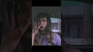 brushing your teeth in the car real quick #asmr