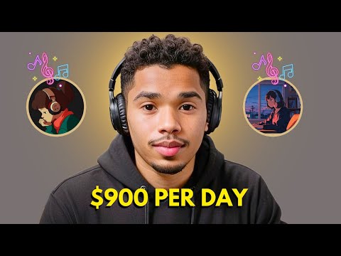 Create A MONETIZABLE Lo-Fi Live Streaming Channel with AI And Make Money