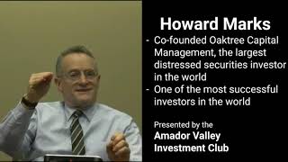 Howard Marks on Risk, Market Cycles, and Investing