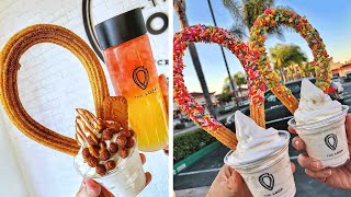 The Best Dessert And Ice Cream |  Yummy Churros Hacks