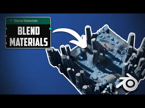 Material Blending in Blender (Beginner friendly)